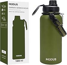 MODUS Garrafa Térmica Esportiva De Aço Inoxidável Com Isolamento A Vácuo De 1000ML (Verde)
