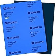 Folha de Lixa Dagua Para Polimento Lixamento De Agua Uso Geral Wurth Grão 800 1200 2000 3000 (3000)