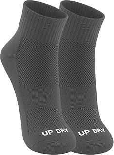 Meia Performance Esportiva Cano Médio Up Dry Anti Bolha Anatômica Academia Caminhada Corrida Bike