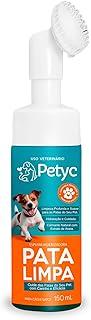 Pata Limpa 150 mL PETYC Higienizador de Patas para Cães e Gatos Espuma Relaxante