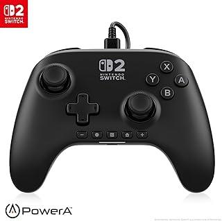 PowerA Controle Advantage com Fio para Nintendo Switch 2 - Preto, Licenciado, Efeitos Hall, Botões Mapeáveis, Pro Controller, Botão-C, Controles de Áudio