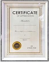 Certificado de Conclusão Elegante Moldura Premium Quadro de Conclusão Diploma e Retratos