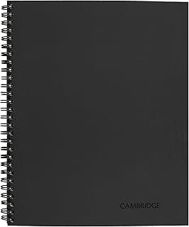 Caderno Cambridge Business 06062, 80 folhas pautadas, preto