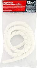 Sforplast Sfor | Organizador De Fios E Cabos | Agrupar Cabos E Organizar Ambientes (12Mm X 1 5M Branco)