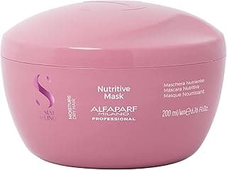 Alfaparf Máscara Nutritiva Milano Semi Di Lino Moisture Para Cabelos Secos - Segura Em Cabelos Tingidos - Sem Sulfato Parabenos E Parafina - Qualidade De Salão Profissional 200Ml com 10% de desconto por R$ 80,91 na amazon