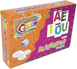 Carlu Brinquedos - Alinhavos Vogais Jogo Educativo, 4+ Anos, 5 Peças , Multicolorido, 3020 com 15.09% de desconto por R$ 30,49 na amazon