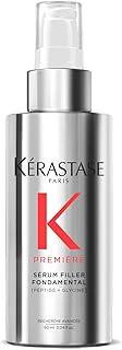 Kérastase Sérum Première Filler Fondamental, Todos os tipos de cabelos danificados, Reparador antifrizz, Nutrição profunda, Peptídeo, Glicina, 90ml