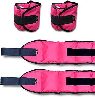 Par peso de perna tornozeleira ajustável 2kg 3kg 4kg Caneleira para treino funcional em casa |DEPARTAMENT STORE (Rosa)