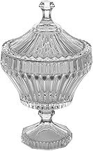 LYOR - Potiche de Cristal com Pé Renaissance 17,5cm x 28,5cm