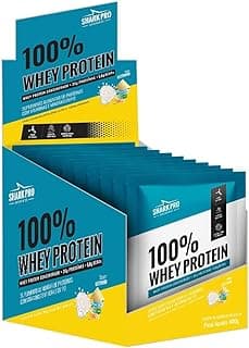 100% WHEY PROTEIN - WPC - WHEY PROTEIN POTE 40G SACHE SABOR LEITINHO DISPLAY