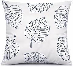 Capa de Almofada Floral Suede Zíper Invisível (Costela Adao Peq - 45 x 45 cm)