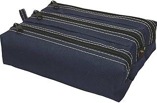 Estojo Lona Triplo Azul - 101549