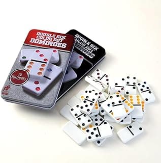 Jogo de Domino na Lata Caixa de Metal Dominó Osso 28 Peças Premium com 10.03% de desconto por R$ 26,90 na amazon