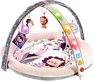 Maxi Baby Tapete de Atividades Bebê Luz e Musica Comfy Leão com 10% de desconto por R$ 234,67 na amazon