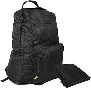 Mochila Escolar Viagem Bolsa Academia Unissex Dobrável Preto CBRN17560