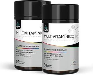 Kit 2 Potes Multivitamínico Para Todas as Idades, Total 180 Cápsulas