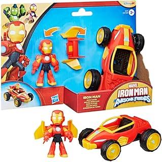 Marvel Iron Man and his Awesome Friends Iron Racer Action Figure & Toy Vehicle