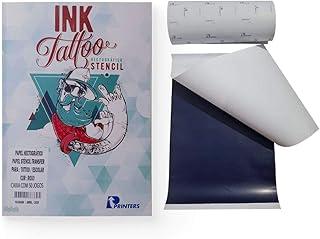 Papel Hectografico Estêncil Para Tatuagem Roxo Caixa com 50 Printers 1568 Multicor