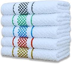 Kit 05 Panos de Prato Atoalhados 100% Algodão - Gourmet, Felpudos, Premium, Toalhas de Pia e Cozinha (Sortido)