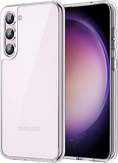 JETech Capa para Samsung Galaxy S23+ / S23 Plus 5G 6,6 Polegadas, Case Protetora de Telefone à Prova de Choque Não-Amarelecimento, Capinha Parte Traseira PC Rígido Anti-Riscos (Claro)