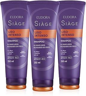Combo Shampoo Siàge Liso Intenso 3x 250ml