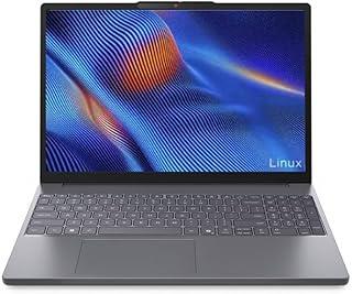 Notebook Lenovo IdeaPad Slim 3 15IRU10 Intel Core 3 100U 8GB 256GB SSD Linux 15.3" - 83NUS00000 Luna Grey