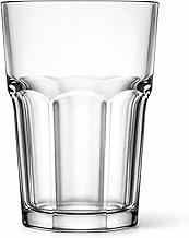 Kit 6 Copos de Vidro Transparente 350ml | Copos Resistentes para Água, Suco e Refrigerante