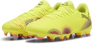 Chuteira Puma Campo Future 8 Play Neymar Jr Amarelo e Rosa