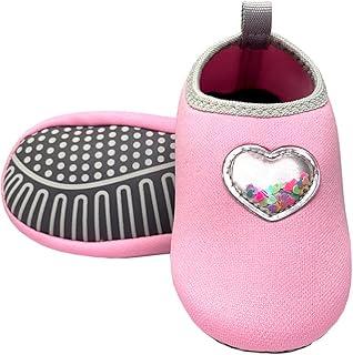 Meia Infantil Antiderrapante Coraçãozinho Menina Conforto Macia Calce Fácil Flexível S-112