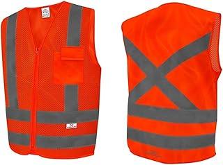 Colete Refletivo Steelflex 1 Bolso Laranja M