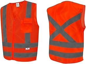 Colete Refletivo Steelflex 1 Bolso Laranja M