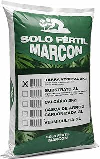 Terra Vegetal 2kg Orgânica Para Plantas Jardins Horta E Vasos