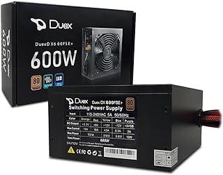Fonte de Alimentação Duex DX-600FSE+ 600W 80 Plus Bronze PFC Ativo com cabo