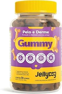 Suplemento Gummy Dermatológico Reduz Coceira Lambeduras Queda de Pelo 30u 90g