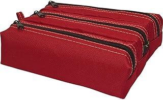 Estojo Lona Triplo Vermelho - 101550