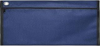 Pasta Malote, Reflex, Nylon, 35x25cm, Horizontal, Preta e Azul, Pacote com 3