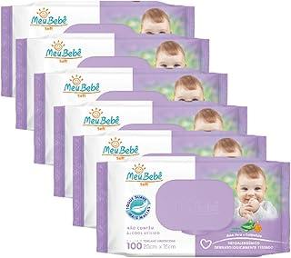 Toalha Higiênica Umedecida Meu Bebe Soft 600un