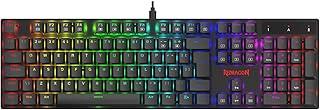 Teclado Mecânico Gamer Redragon Apas RGB Preto Full Size