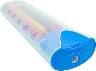 CIS Lápis de cor 12 cores Criatic Color Case - Estojo + apontador - Azul com 22.51% de desconto por R$ 17,90 na amazon