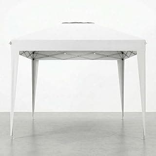Tenda Gazebo 3x3m Branco Aço Reforçado FPS 100, Estável para Eventos/Feiras, Inclui Bolsa