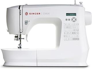 Máquina de Costura Eletrônica SINGER C5605 220V| 80 Pontos com 180 Aplicações | Painel LCD, Passador de Linha, Braço Livre, Caseado Automático | Portátil | Uso Doméstico