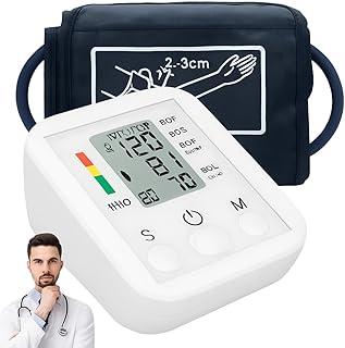 Aparelho de Pressão Arterial Digital Automático de Braço – Monitor Inteligente com Tela LCD Grande, Detecção de Arritmia, Memória para Leituras e Operação Simples