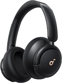 soundcore Q30 da Anker, Fone de Ouvido Bluetooth Sem Fio, ANC Híbrido Ativo, Headphone, Som de Alta Resolução, EQ Personalizável via App, 80h de Bateria, Conexão Multiponto, Ajuste Confortável, Preto