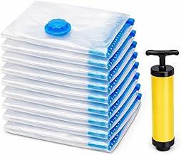 Saco a Vácuo 50x60cm para Roupas e Edredom - Organizador Compactador para Viagem e Guarda-Roupa, Reduz Volume, Protege Contra Mofo e Poeira, Saco Hermético Reutilizável