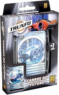 Jogo de Cartas Super Trunfo Carros do Futuro Grow - 04915 com 10.04% de desconto por R$ 24,28 na amazon
