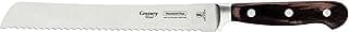 Faca para Pão Tramontina Century Wood com Lâmina em Aço Inox e Cabo de Madeira Tratada Castanho 8"