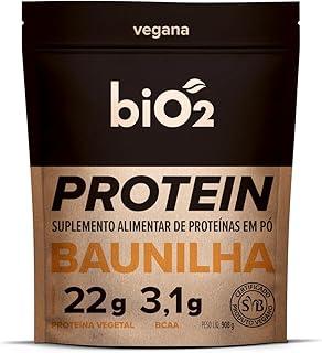 Proteína Vegetal biO2 Protein Baunilha 908 g, Vegana e sem Glúten