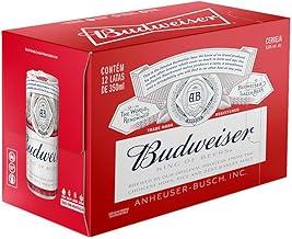 Pack Cerveja Budweiser American Lager Sleek 350ML - 12 Unidades
