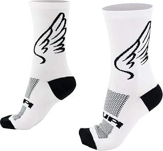 Meia Hupi Asas Branco/preto