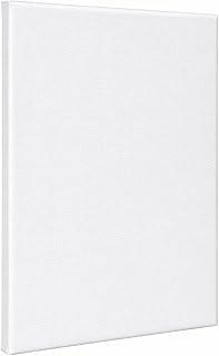 Tela para Pintura Canvas 20x30cm em Algodão 100% com Chassi de Madeira – Quadro Branco para Acrílica, Óleo e Guache – Ideal para Arte e Artesanato